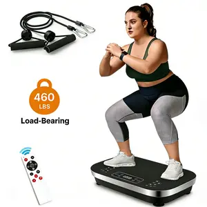 HopHorse 460LB Vibration Plate Shake Machine Aerobic Fitness Exercise Machine for Home Gym with LED Display & Remote Control Valentine's Day Gift
