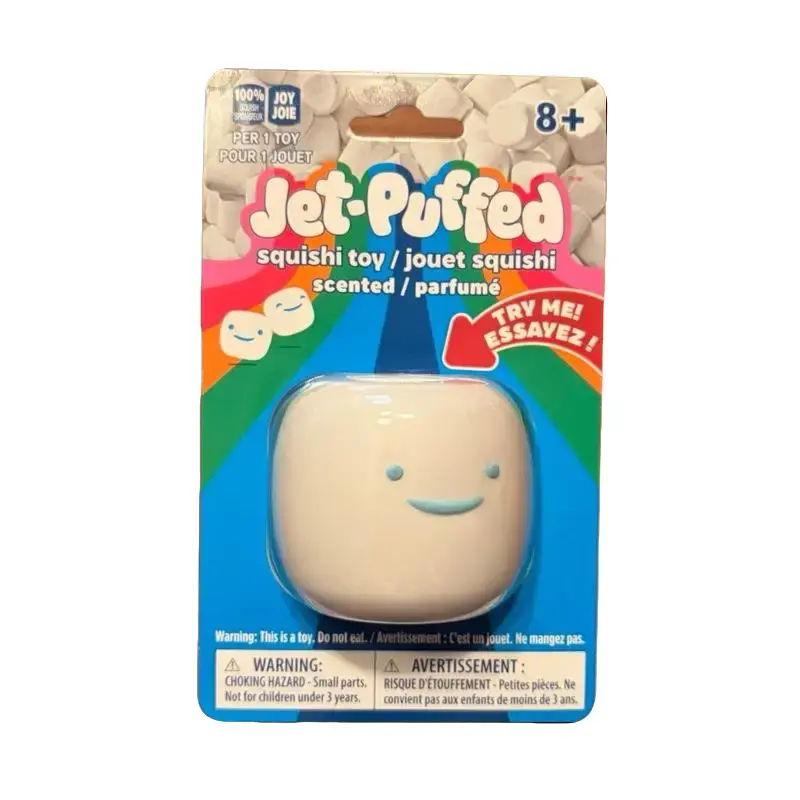 Authentic Incredible Novelties Jet-Puffed Marshmallow scented squishi toy