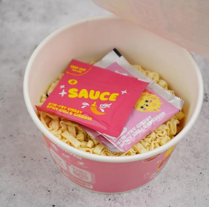 OTTOGI OTOKI Cheesy Ramen Korean Instant Noodles 4 flavors to choose 4 Packs in Cheddar Flavor , Cheddar & Mascarpone Flavor, Spicy Chili & Cheddar Flavor, Spicy Cheddar & Mascarpone Flavor  Creamy & Savory Stir-Fry Ramen