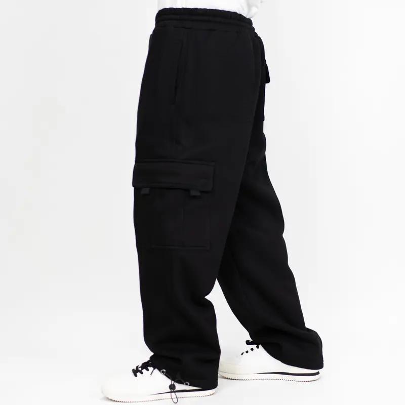 3-Pack Men’s Fleece-Lined Cargo Jogger Sweatpants (Sizes S-2XL)