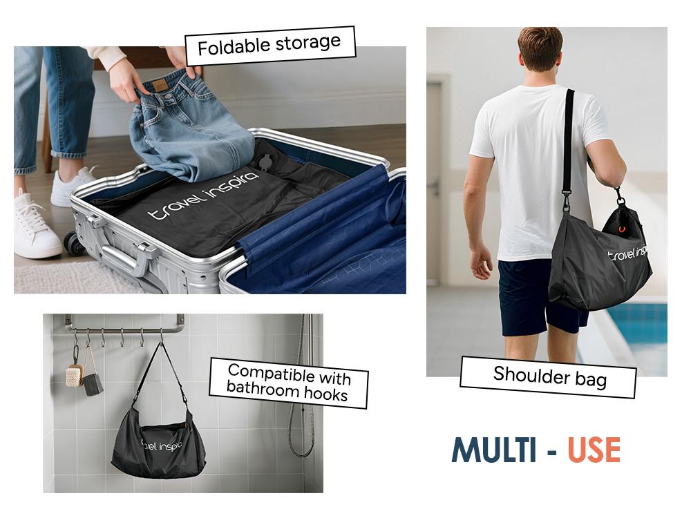 Travel inspira Vacuum Bags with Pump - Ultra-Durable Nylon Space Saver Compression Solution for Suitcases & Backpacks, Reusable, Lightweight, IP67 Airtight Zipper Seal, Light Black 2 Bags Set, outdoor Travel inspira Vacuum Bags with Pump - Ultra-Durable Nylon Space Saver Compression Solution for Suitcases & Backpacks, Reusable, Lightweight, IP67 Airtight Zipper Seal, Light Black 2 Bags Set, outdoor