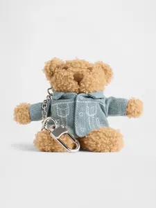 Gap Women's Brannan Bear Denim Jacket Keychain Charm