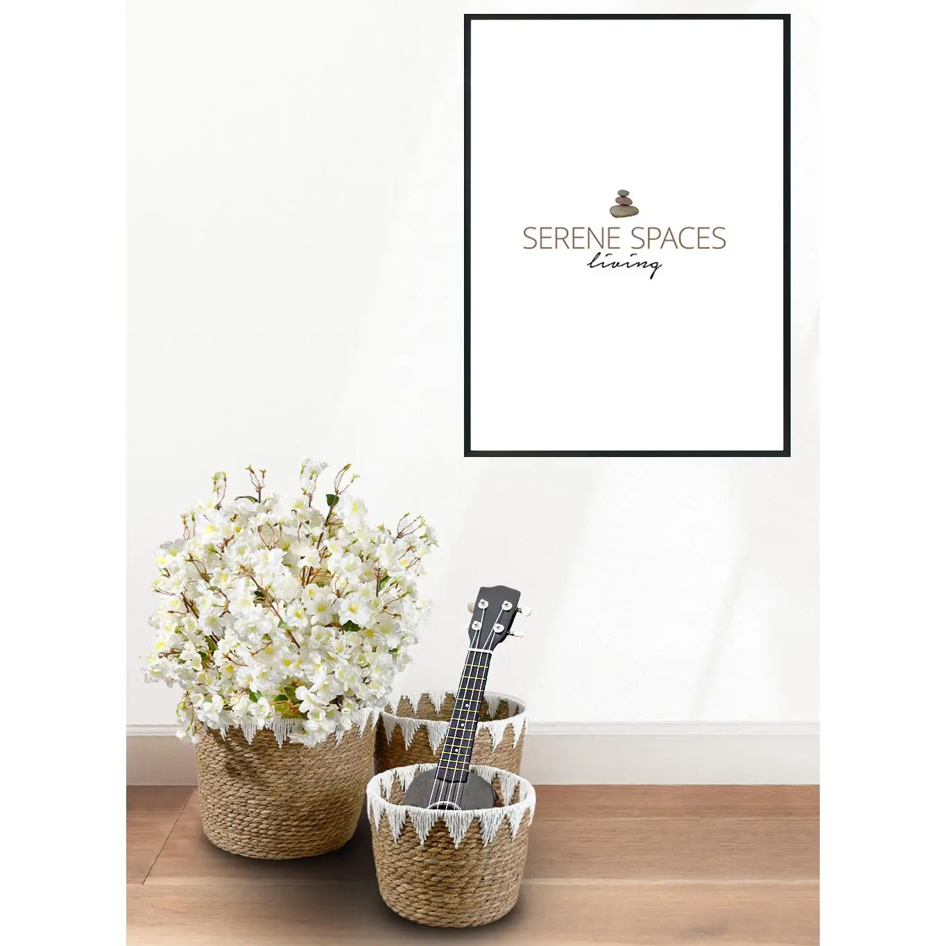 Handmade Cattail Leaf Basket Collection