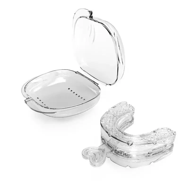 Stop Snoring Mouthpiece Sleep Apnea Guard Bruxism Anti Snore Pure Grind Aid Tray