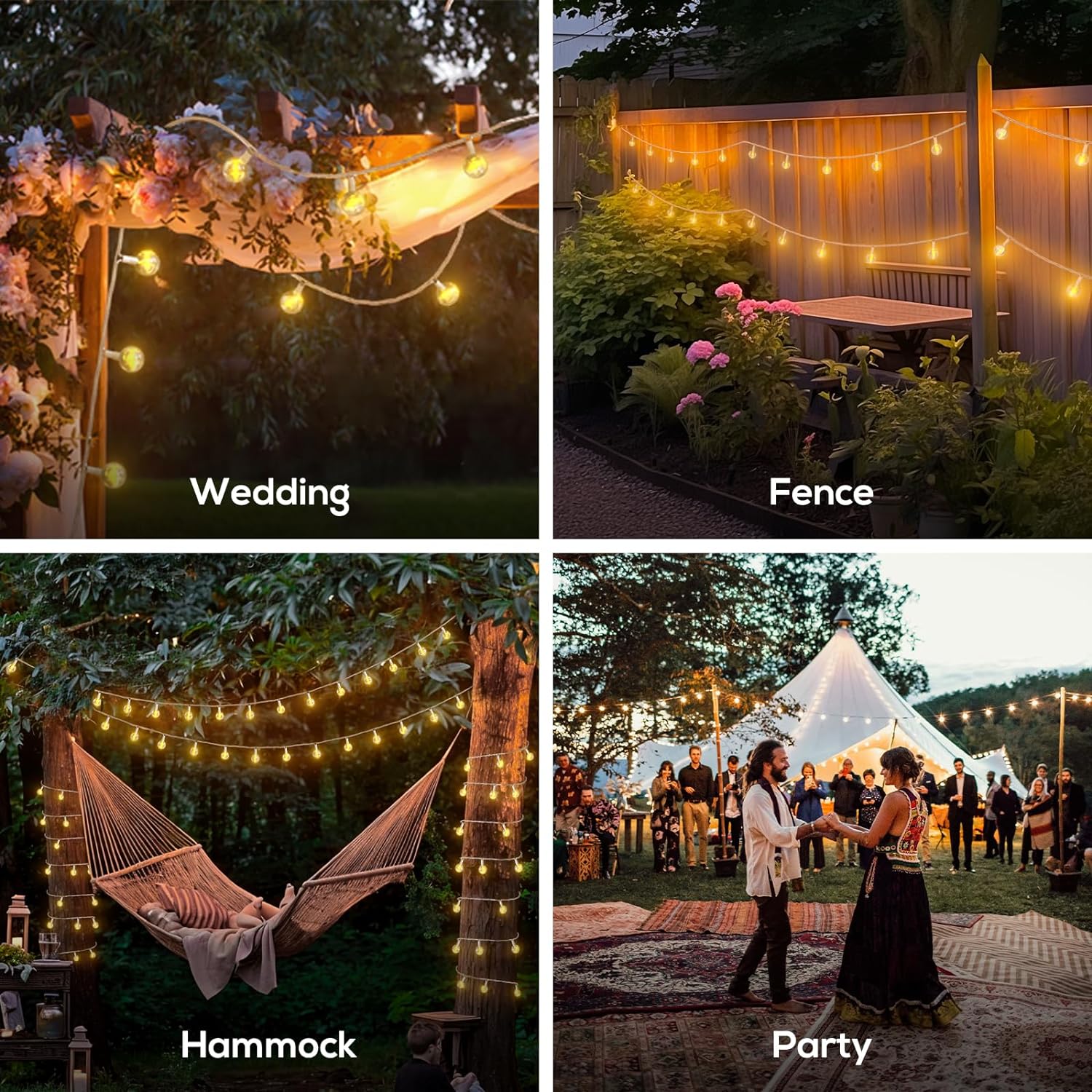 Globe String Lights, Crystal Globe Fairy String Lights Battery Operated with 39 Foot 100LED, Remote, IP65 Waterproof Indoor Outdoor Hanging Decorative