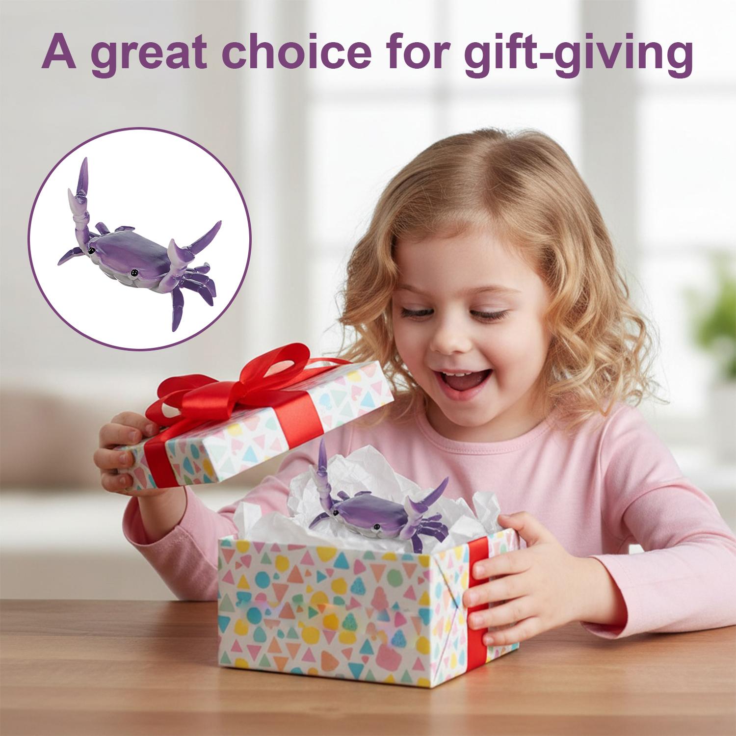 1 PCS Crab Shaped Pen Holder,Decorative Stand for Organizing Pens, Unique Crab-Shaped Desk Accessory for Creative Workspace, Ideal Gift for Office and Home, Pencil Holder,Desk Accessories, Summer Gifts,Room Decoration, Birthday Gift