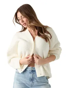 GUESS Female V neck sweater cardigan