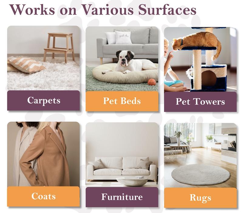 SleekEZ Dog Brush for Shedding & Grooming, Deshedding Tool for Short & Long Haired Dogs, Dog Comb, 5 Inches Long, 4oz Weight