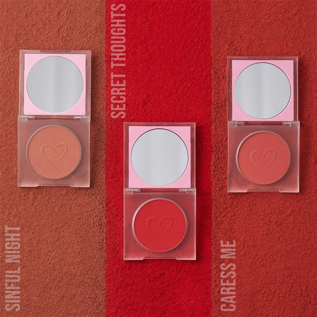 Beauty Creations Hush Collection Blush Bundle - Limited Edition PR Box, Cosmetics Products with 12 Individual Shades (12 Shades) Featuring Talc & Magnesium Stearate for Everyday Makeup, Everyday Cosmetics Makeup, Ci 77499)