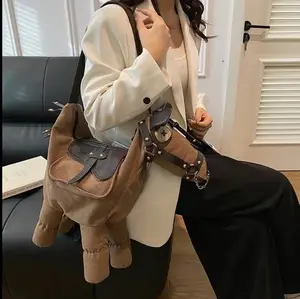 Cute Horse Crossbody Bag, Funny Pony Animal Purse for Women & Girls, Kawaii Horse Shoulder Bag, Cute Mini Handbag, Adorable Animal Bag for Daily Outfit, Trendy TikTok Cute Bag, Perfect Gift for Birthday Christmas Valentine’s Day