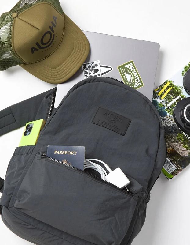 ALOHA COLLECTION ALOHA COLLETION Keep It Light Salina Backpack, Red Combo