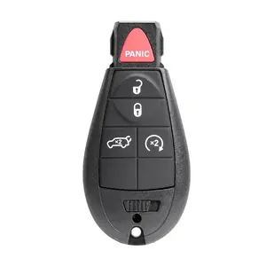 5 Buttones Remote Key Shell Case Fobik for Dodge Durango 2011 - 2013 FCC ID: IYZ-C01C PN: 56046695AA M3N5WY783X No Electronics, Battery, or Circuit Board is Included