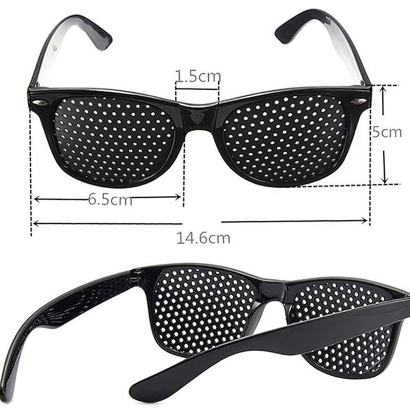 3 piece -Pinhole Vision Correction Glasses - Naturally Improve Focus & Clarity for Enhanced Eye Health and Vision Quality Unisex UV400