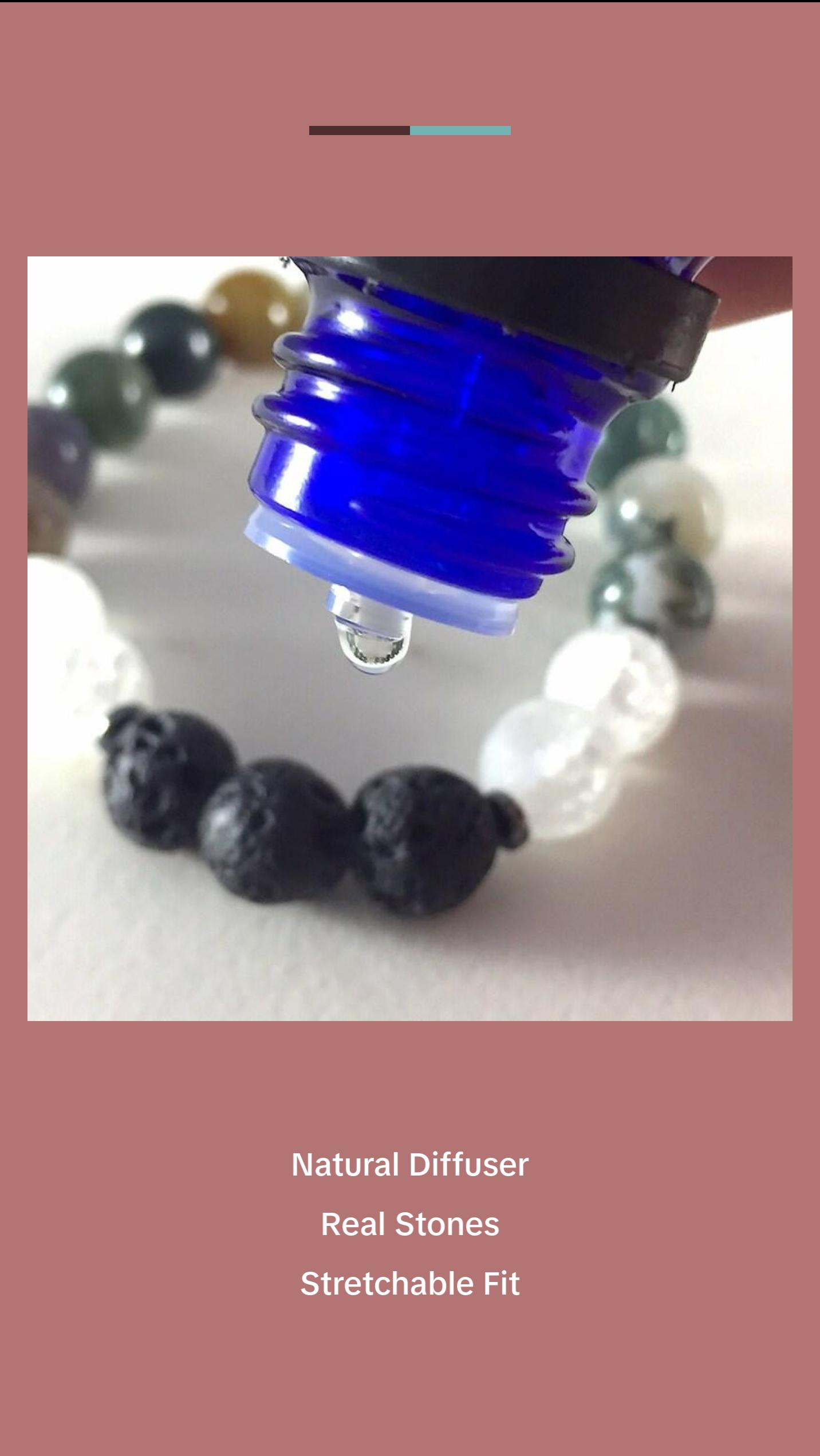 Essential Oil Bracelets / Diffuser Bracelet / Aromatherapy Bracelet / Lava Rock Bracele