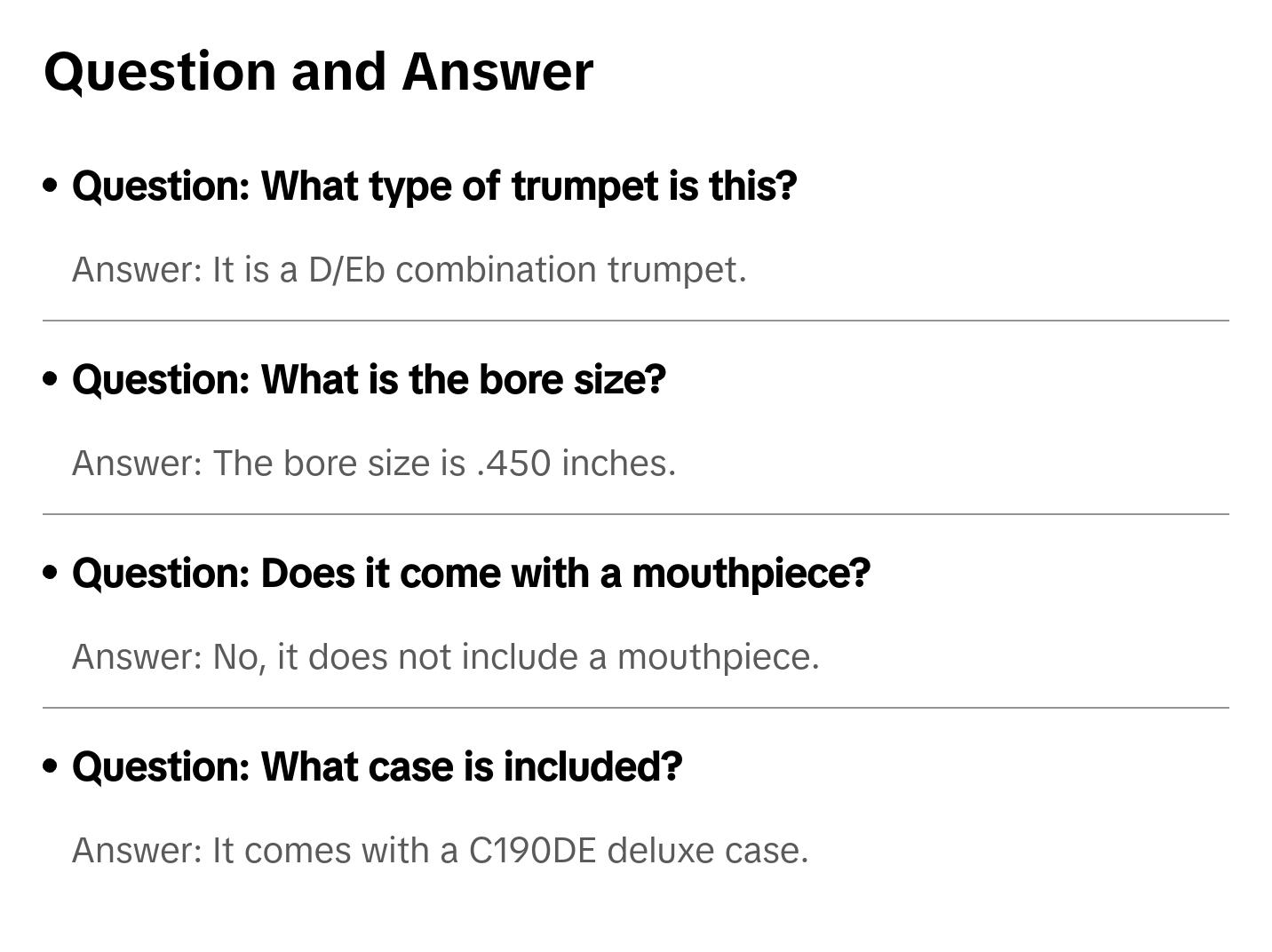 Bach Stradivarius Artisan D/Eb Trumpet Outfit, Lacquer