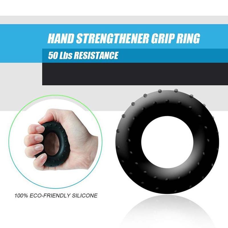 Hand Grip Strengthener Kit 5 Pack Forearm Grip Adjustable Resistance Hand Gripper, gripper ,overhand grip, forearm veins,Finger Exerciser, Finger Stretcher,Grip Ring Stress Relief Grip Ball For Athletes, Boyfriend Gift