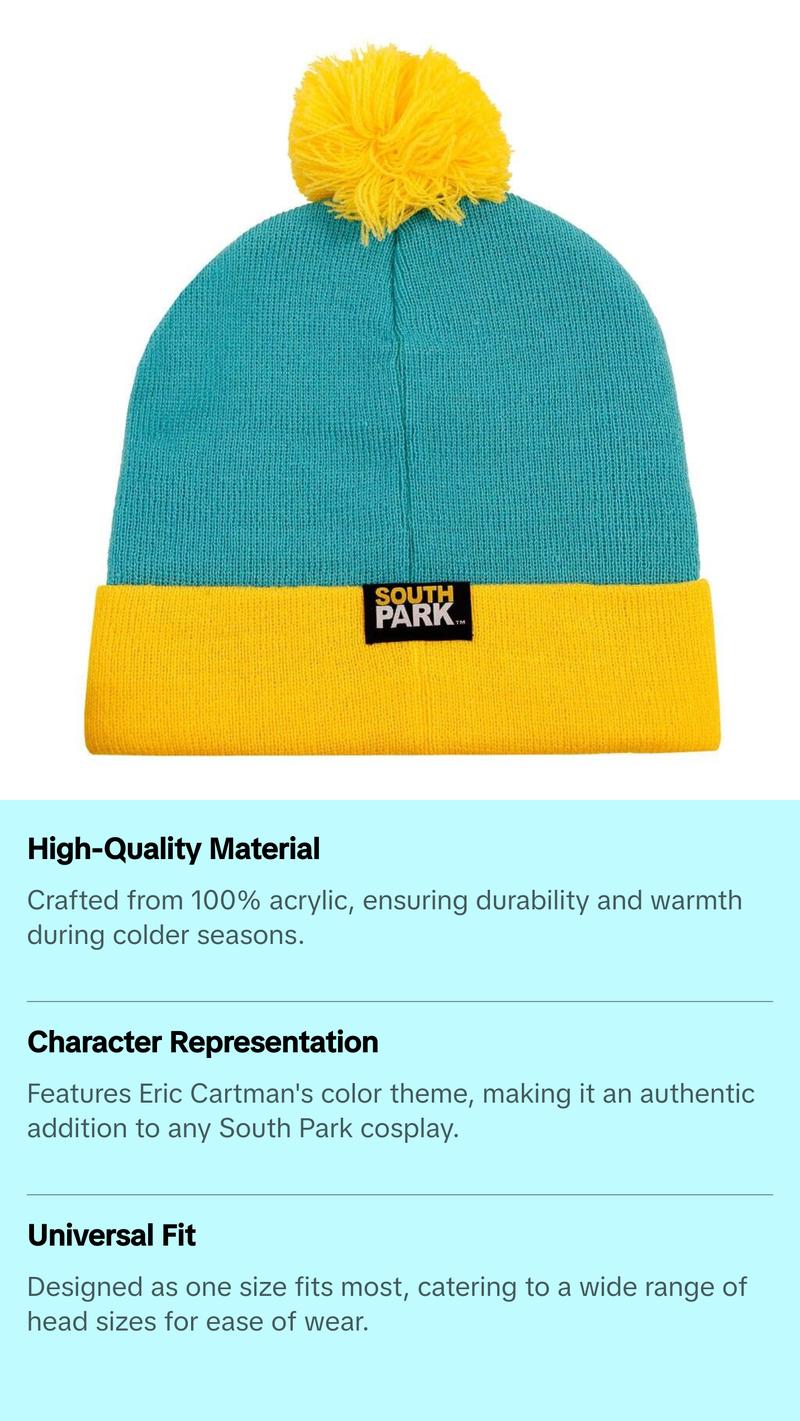 Eric Cartman Cosplay Knit Beanie Hat