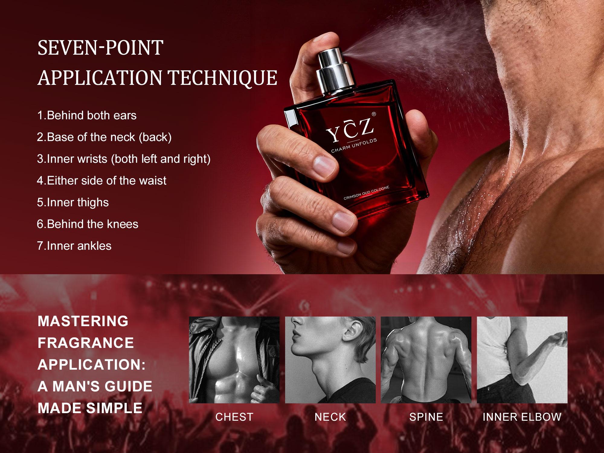 【New Arrival】YCZ Crimson Oud Cologne Eau De Parfum Unisex 50ml Ocean Fresh Scent Premium Aromatic Woody Fragrance with Bergamot Coconut Amber for Him & Her Bold Arabian Perfume Luxurious Gift