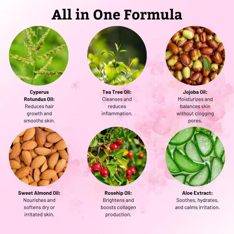 Caramela Beauty Cyperus Rotundus Oil for Natural Permanent Hair Reduction Caramela Beauty Cyperus Rotundus Oil for Natural Permanent Hair Reduction