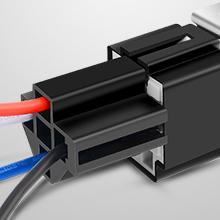 Nilight 50023R 5 Pack 30A Fused Relay Switch Kit 12V 4 Pin SPST Relay Interlocking Harness Socket Holder 30 Amp 12 Volt Automotive Relays with Fuse for Auto Cars Trucks RV