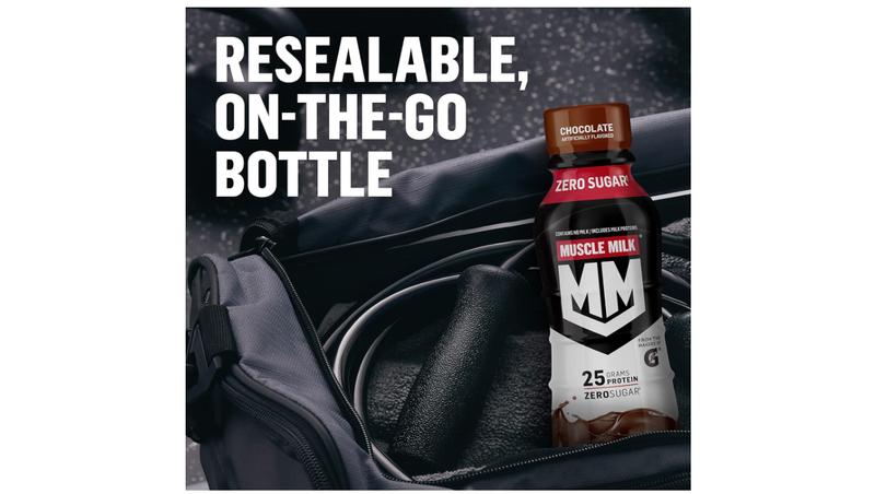 Genuine Protein Shake, Chocolate, 25g Protein, 11.16 Fl Oz (Pack of 12), Packaging May Vary