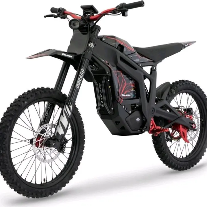 Talaria Electric Bike - Black and Red Design with Disc Brakes and Modern Look - Model 1 Attribute