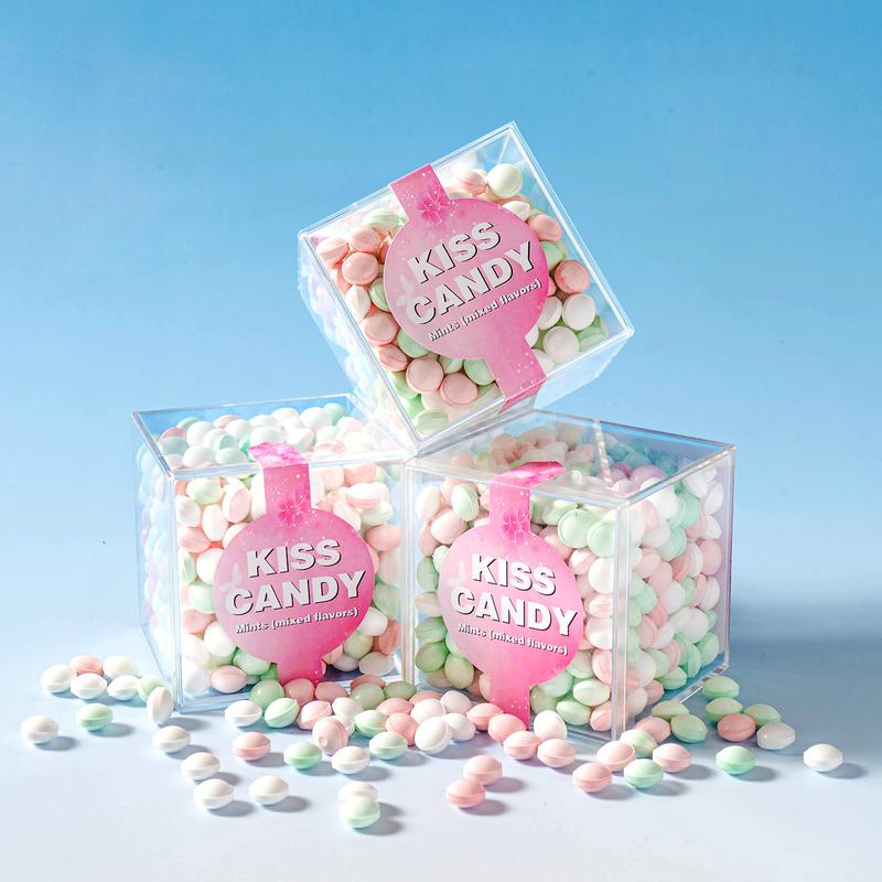 【Promotional Event】Sugar-Free Mint Candies in Square Box for Fresh Breath