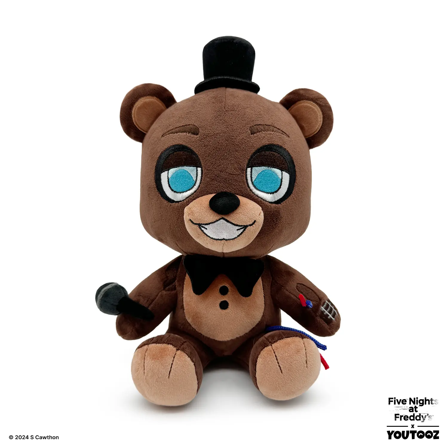 Youtooz 5 Nights at Freddy's Withered Freddy 9" Plush Toy, Minky & Felt Stuffed Animal Collectibles, TV/Movie Char Gift for Collectors