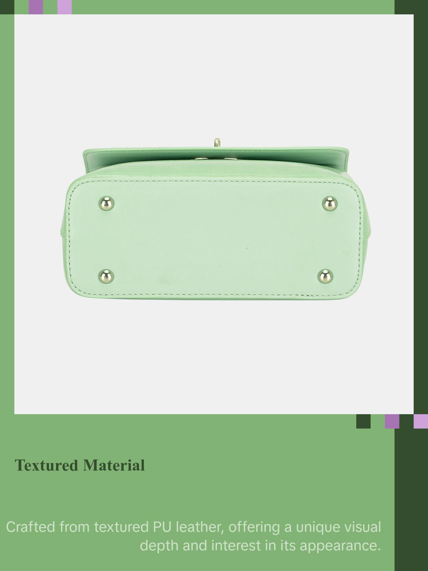 David Jones Texture PU Leather Handbag