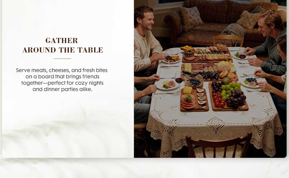 Astercook 4-Piece Bamboo Cutting Board Set with Holder - Food-Grade Charcuterie & Chopping Boards for Meat, Vegetables, Fruits - Durable, Eco-Friendly, 3 Sizes for Kitchen Use