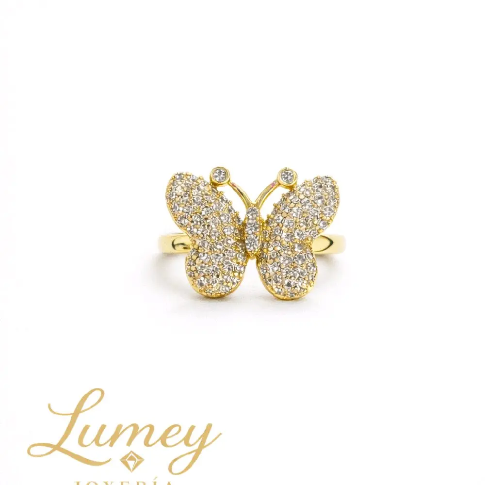anillo de mariposa