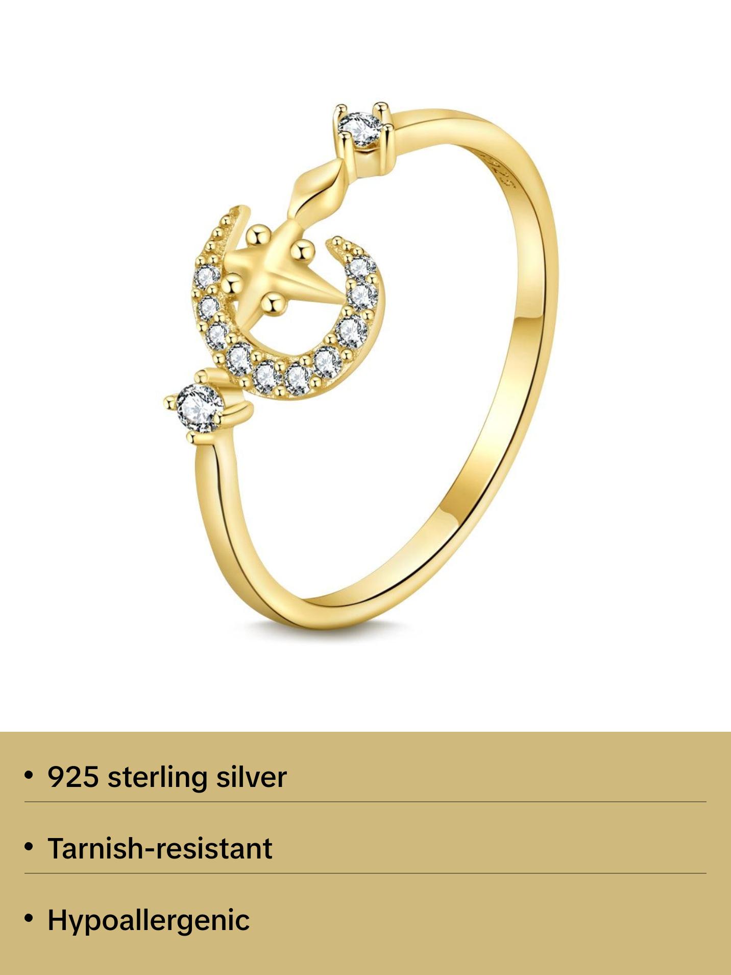 Moon Star Ring