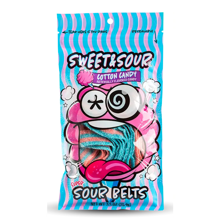 Cotton Candy Sour Belts