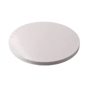 Cake Drum with Smooth Edge 1/2in thick - White