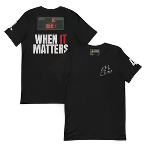 Mr. Clutch When it Matters T Shirt