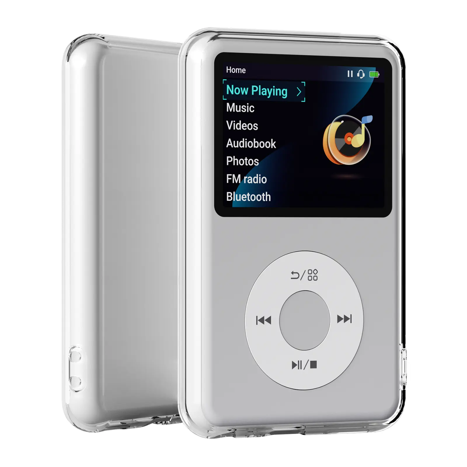 Innioasis Y1 Mp3 Player Case Clear Shockproof Protection
