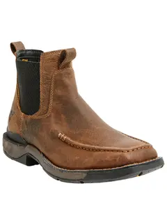 Phantom Rider Men's 6" Romeo Pull-On Ankle Boot Moc Toe - Ph5036