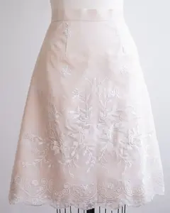 Heirloom Rose Skirt – Cream (Made to Order)