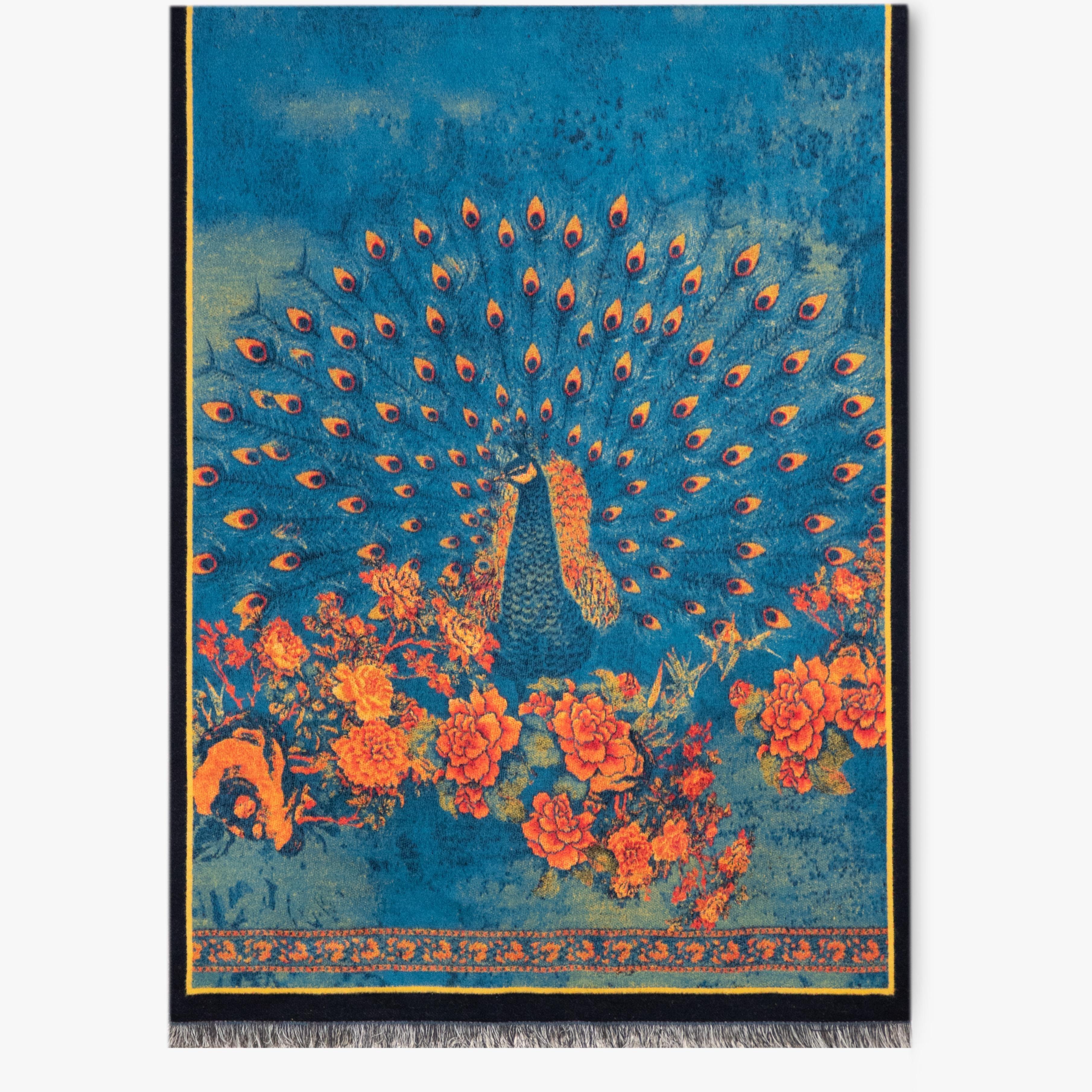 Women's Premier Quality Floral Cascade Scarf Shawl - Elegant Ombre Flower Design with Fringed Edges Cashmere Pashmina Women's Premier Quality Floral Cascade Scarf Shawl - Elegant Ombre Flower Design with Fringed Edges Cashmere Pashmina