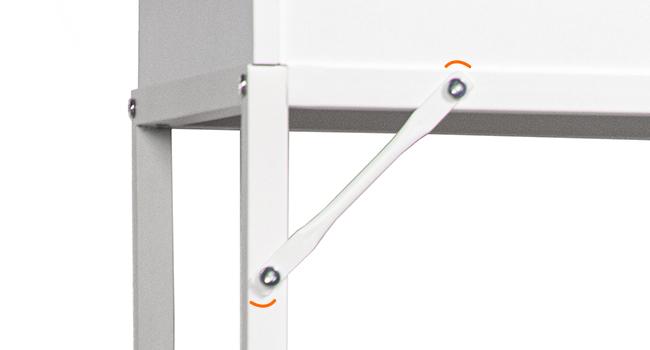 Lifewit Vanity Desk Set with Mirror and Lights, White Makeup Table with 2 Drawers & Chair 3 Adjustable Brightness Wooden Top Iron Frame Mothers Day Gifts