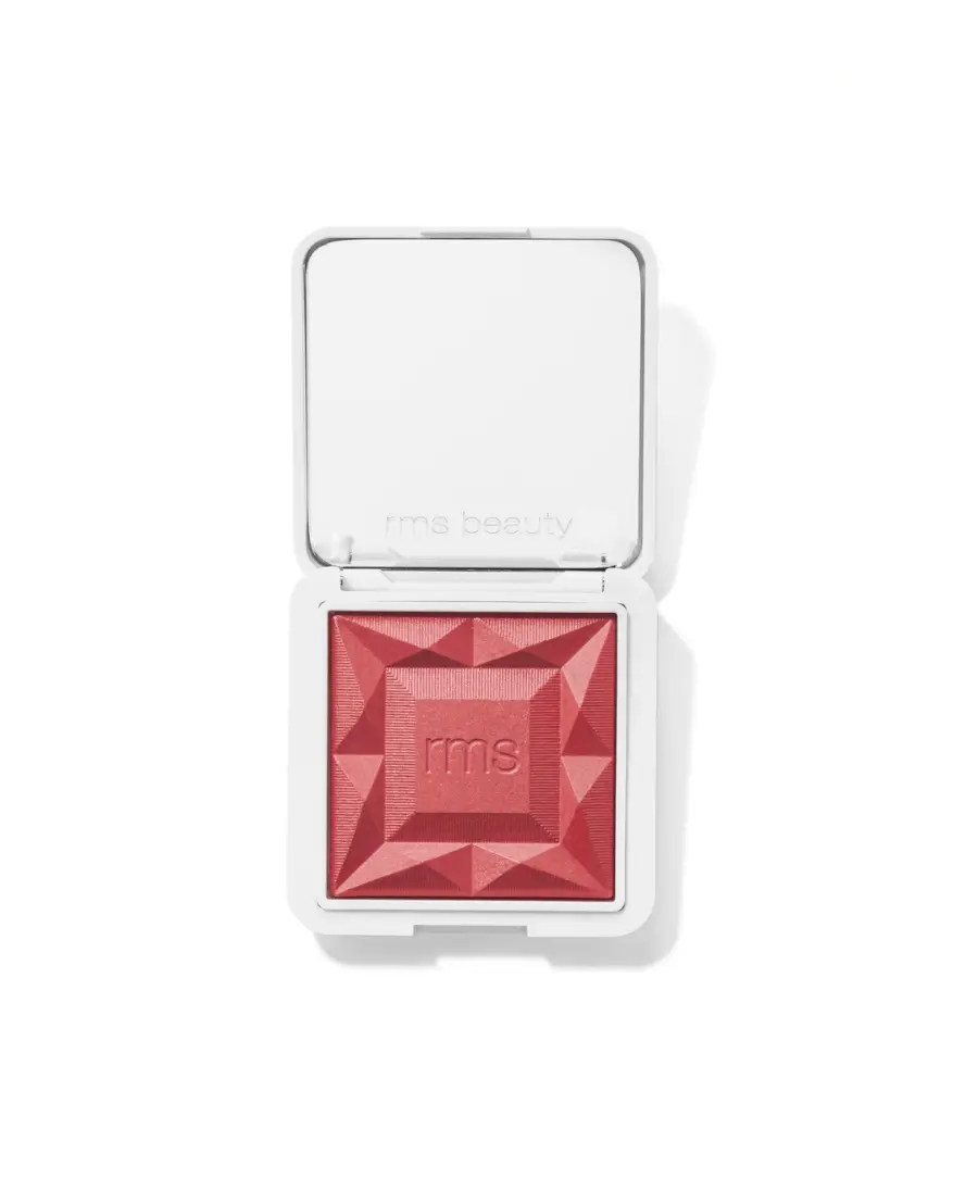 RMS Beauty ReDimension Hydra Powder Blush | Buildable Gel-to-Powder Color & Glowy Highlighter