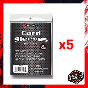 BCW - Card Sleeves (5 Packs)