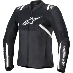 ALPINESTARS Stella T-SPS Air v2 Jacket - Black/White - 2XL 3310225-12-2X