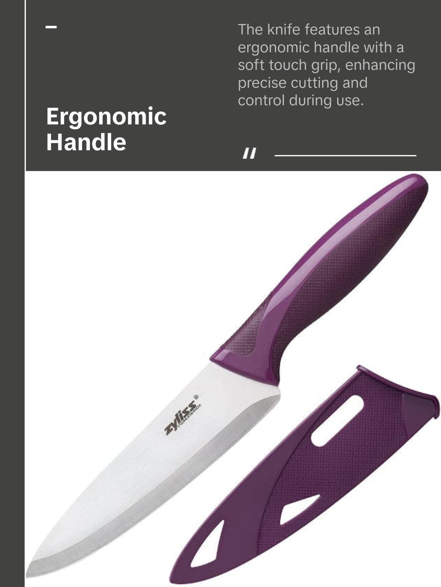 Zyliss Utility paring kitchen knife with sheath cover