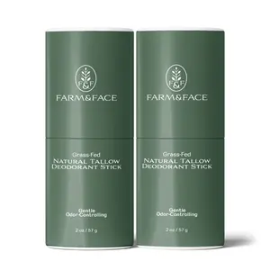 2 Pack Natural Tallow Deodorant Stick