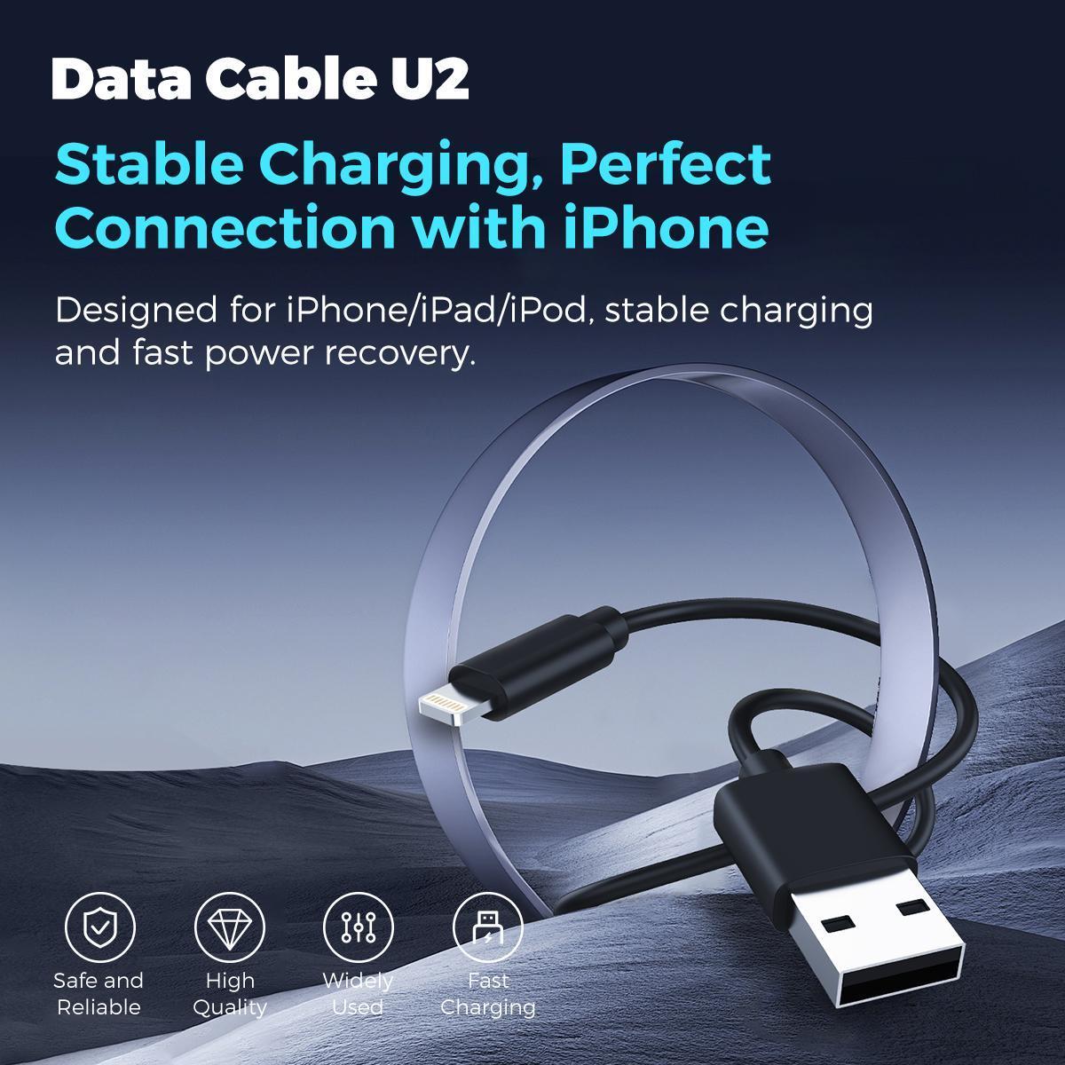 【U1-U4】MIRO Data Cables – Fast Charging for Apple & Type-C Devices, MFi & Smart Chip Protection – Home, Office, Travel Convenience, Quick Power, Ideal Gift for Students, Tech Enthusiasts & Office Workers