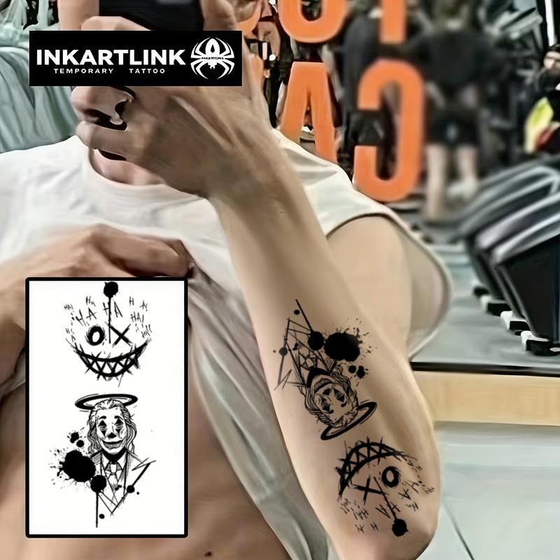 Buy One Get Three Free Herbal Tattoo Stickers - 10-Second Application, Waterproof & 7+ Days Long-Lasting Skin-Safe Temporary Tattoos