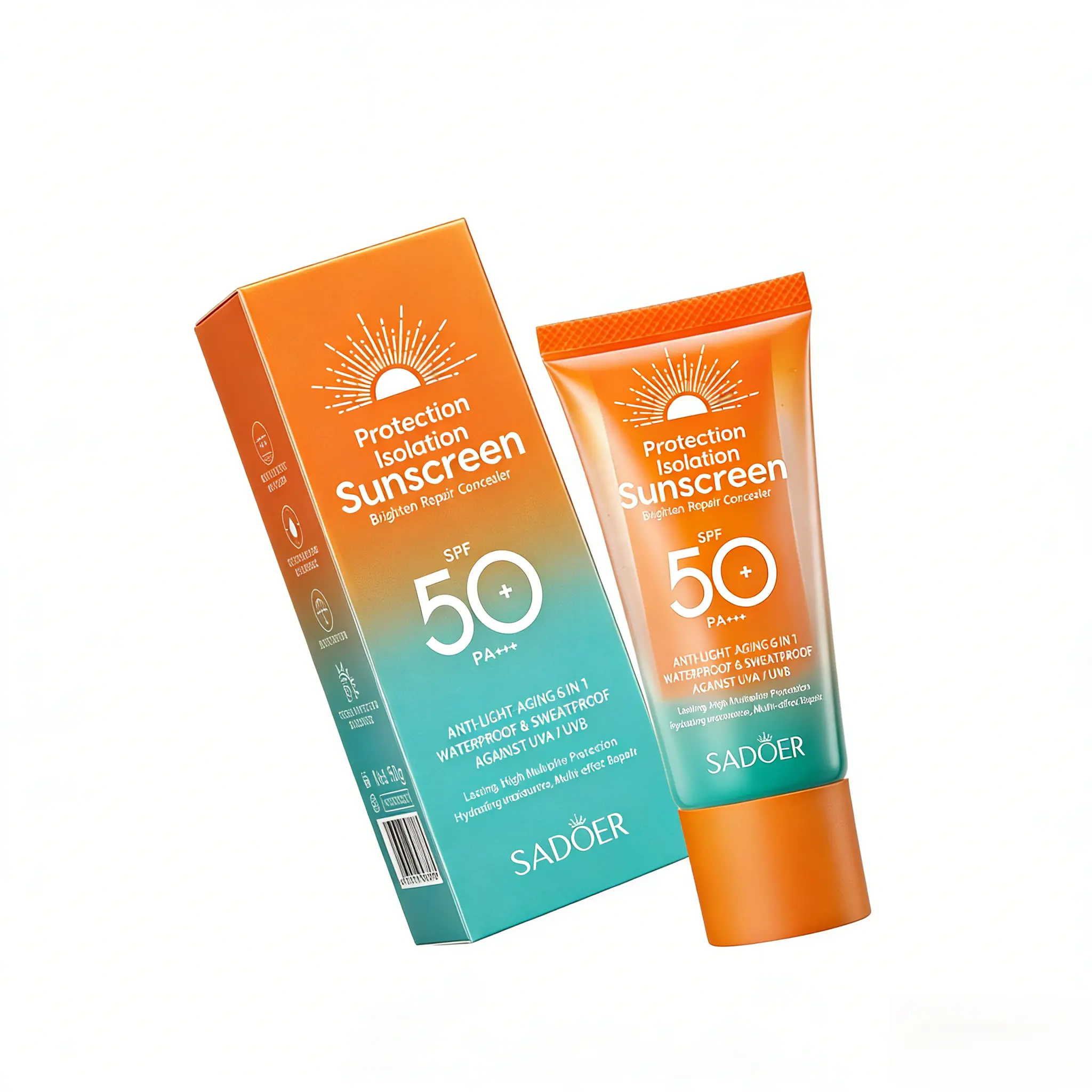 SADOER Lightweight Protective Lotion | Daily Moisturizing Lotion for Face & Body, Non-Greasy, Suitable for Outdoor Use