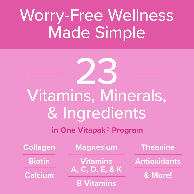 GNC 3-Pack Bundle: Women's 30+ Vitapak, 90 day supply, Multivitamin for Daily, Stress & Bone Support, Skin Protection, Edible Supplements, Jumpstart