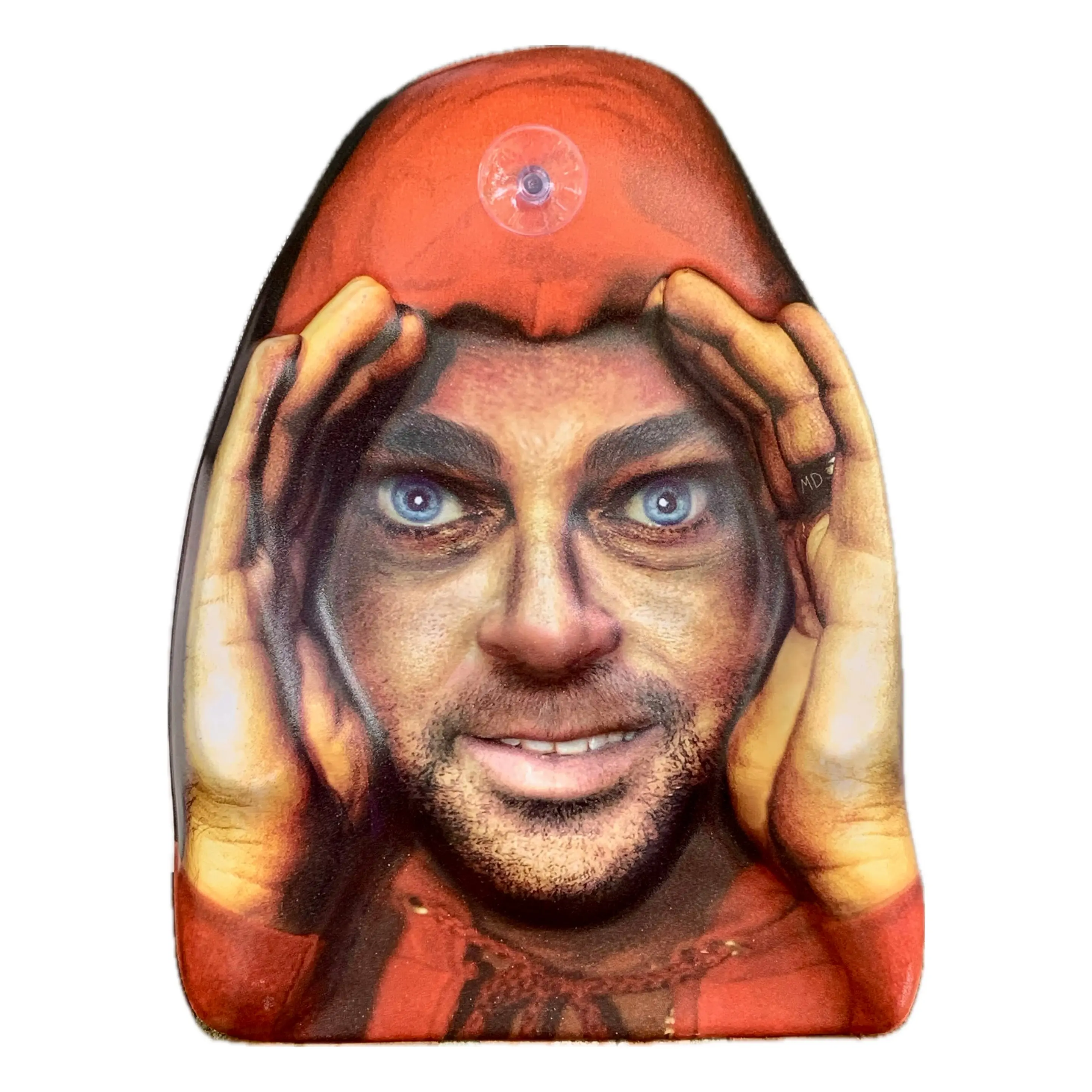 Scary Peeper Menacing Creep Cling Scary Halloween Prank Window Prop Decoration Realistic 3D Design for Fun Pranks or Halloween Decorations